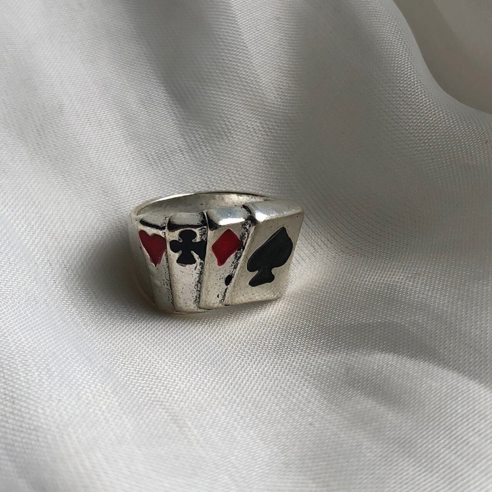 Men’s silver ring - Picture 3 of 5